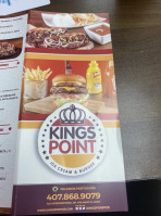 Kings Point Ice Cream And Burger food