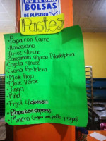 Pastes Rikos menu