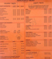 Mariegold Bakery Fast menu