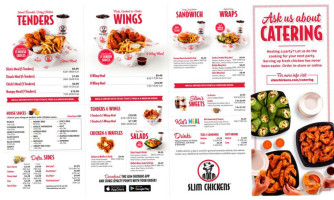 Slim Chickens menu