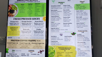 Smoothie Spot Cutler Bay menu