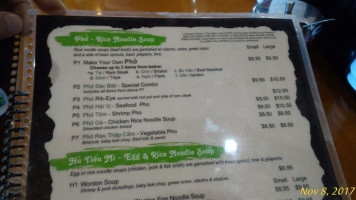 Sidestreet Pho Grill inside