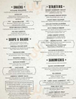 The Matador Tacoma menu