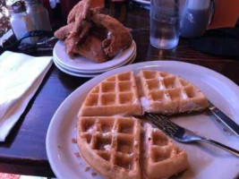 Kiki's Chicken And Waffles food