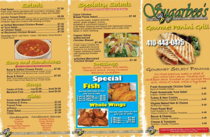 Sugarbee's Cafe & Grill menu