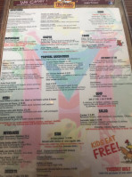 Tropical Picken Chicken menu