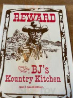 BJ's Kountry Kitchen. outside