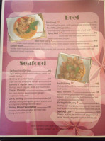 Orchid Thai Bistro menu