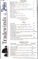 Tradewinds Cafe Catering Company menu