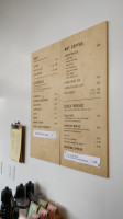 Andytown Coffee Roasters menu