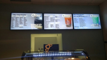 Chewy Boba menu