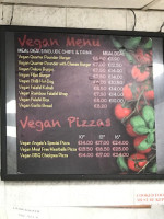 Angelo's menu