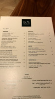 Boxwood Restaurant Bar menu