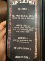 Hair Of The Dog Eatery menu