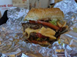 Five Guys Burgers Fries food