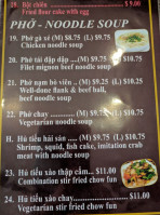 Đà Nẵng Quán Vietnamese Cuisine menu