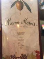 Mama Maria's menu