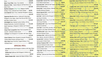 Kyoto Sushi West Hills Ca menu