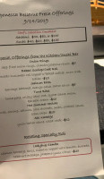 Japonessa Sushi Cocina menu