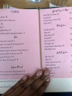 Reunion menu