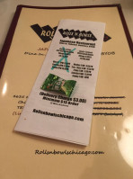 Roll's N Bowls Express menu