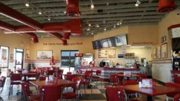 Freddy's Frozen Custard Steakburgers inside