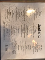 Thailand Modern Eatery menu