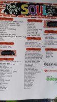 Chef Greg's Soul N' The Wall menu