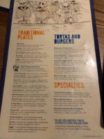 Mezcal Tequila Cantina menu