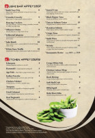 Lumi Asian Fusion menu