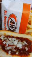 A & W ROOT BEER & LONG JOHN SILVERS food