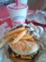 Braum's Ice Cream Burger food