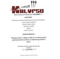 Kalypso menu