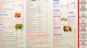 Italiana Cremosa menu