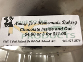 Nancy Jo's Homemade Bakery Of Oak Island food