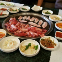 Aria Korean Bbq food