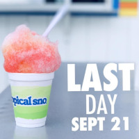 Cedar Falls Tropical Sno food