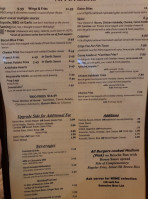 Flaming Grill Sacramento Burgers Beer menu