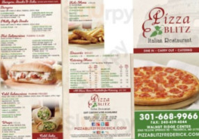 Pizza Blitz food