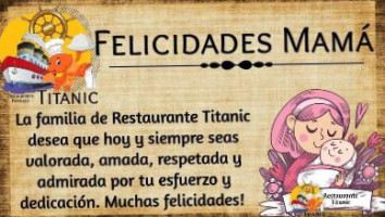 De Mariscos Titanic food