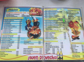 La Playita menu