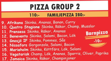 Pizzeria Butik Makedonka menu