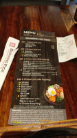 Burning Rice menu