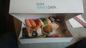 Sushi Wakasaya food