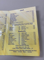 T And T Luncheonette menu