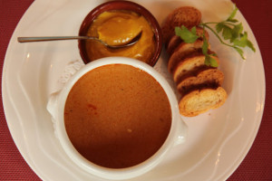 La Table De L'hostellerie food