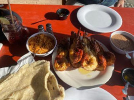 Puerto Nuevo Beach food