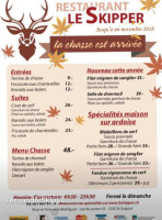 Le Skipper menu