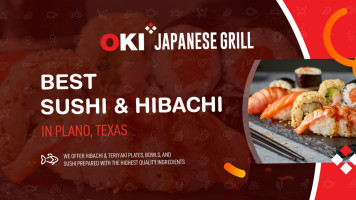 Oki Japanese Grill Sushi Hibachi food