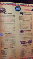 Los Panchos menu